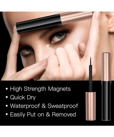 Reusable Magnetic Eyelashes with Eyeliner - Natural Look Easy to Wear | Evvershinner - Buy Online on GoSupps.com