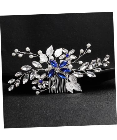 DOITOOL Wedding Hair Accessories for Brides Rhinestone Headpiece Bridal Barrette Womens Barrettes for Hair Crystal Headpiece Bride Headpieces for Wedding Floral Hair The Flowers Miss Comb - Buy Online on GoSupps.com