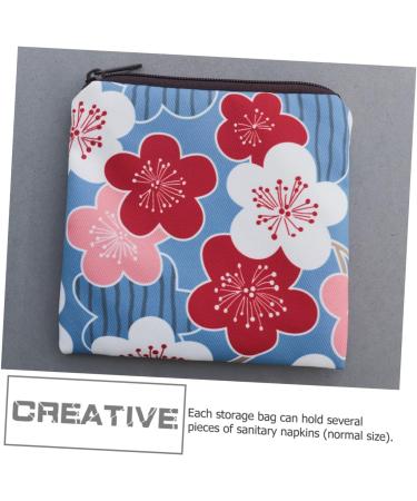 Shop Lurrose 4-Piece Women's Storage Bags Portable Polyester Wallets for Money Bandages & Period Pads - Buy Online on GoSupps.com
