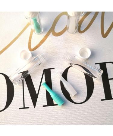Buy Kwoifioy Practical Soft Silicone Contact Lens Suction Cups - Mini Lens Removal Accessories for Travel - Green Hollow - Buy Online on GoSupps.com
