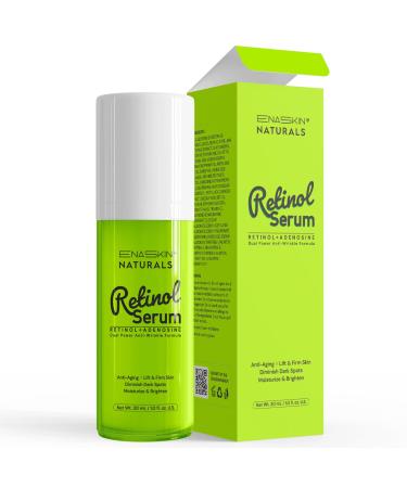 Anti Aging Retinol Facial Serum: Enaskin Naturals Korean Serum for Face - Wrinkles Reducer Lotion with Retinol & Collagen & Hyaluronic Acid & Nicotinamide Skin Firming Treatment