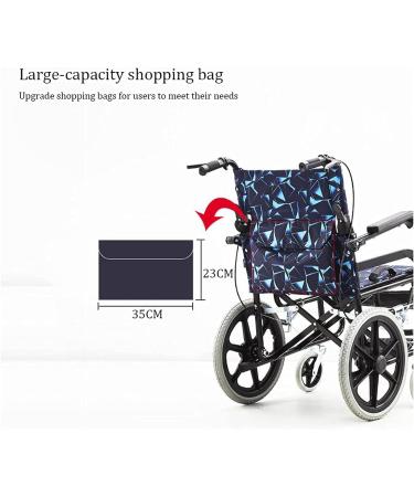 Wheelchair For Outdoor Folding Wheelchair Portable Travel Wheelchairs Foldable Manual Self Propelled Aluminum Alloy Elderly Transit Wheelchair Wheel Chair - Buy Online on GoSupps.com