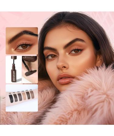  SONGVISON Volumizing brow gel mousse - Soft and airy pomade - Tinted brow color - All-day hold - Complete mascara gel - Resistant - Non-crumbly (04# Black Brown) - Buy Online on GoSupps.com