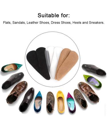 3X Lateral Heel Wedge Silicone Insoles for Supination & Pronation | Adhesive Shoe Inserts for Bow Legs - Best Comfort & Support - Buy Online on GoSupps.com