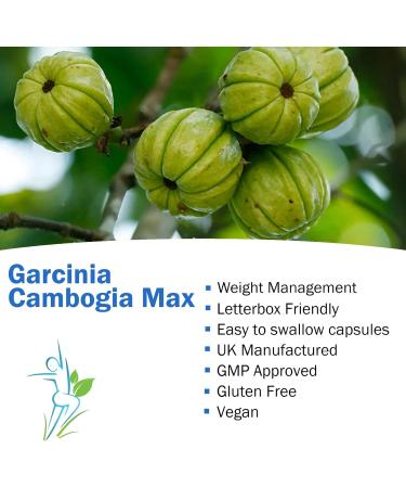 Garcinia Cambogia Fruit Extract 180 Capsules + Free Meal Plan | Weight Loss Supplement for Men and Women - Buy Online on GoSupps.com