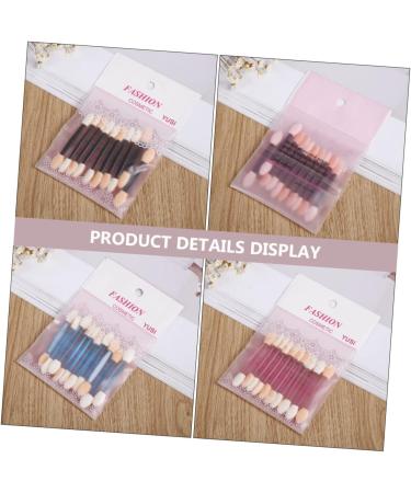 PLAFOPE 40pcs Sponge Stick Eye Brushes for Foundation Makeup Applicator Glitter Makeup Brushes Plastic Abs - Buy Online on GoSupps.com