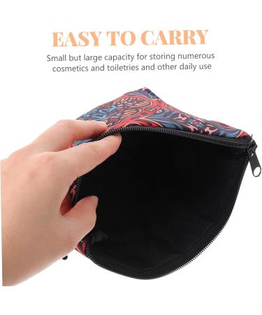 Frcolor 2-Pack Cosmetics Bag for Menstrual Inserts | Wet Bag Makeup Organizer & Sanitary Storage | Stylish Polyester 21x16.5x0.5 cm - Perfect for International Shipping - Buy Online on GoSupps.com
