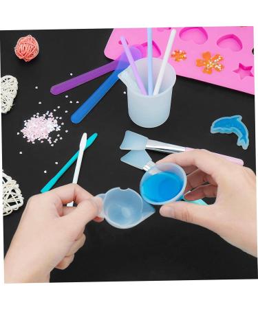 PRETYZOOM 3pi ces B tons De M lange Silicone pour Masques De Beaut Outils De Mixage Lotion Applicateurs Flexibles Et Couleur Assortie 13.8X0.6CM - Buy Online on GoSupps.com