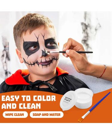 Adult Body Paint - Washable Makeup Cream 3-Color Face and Body Paint for Cosplay Costumes Sporting Events Adult Clown Skeleton - Buy Online on GoSupps.com