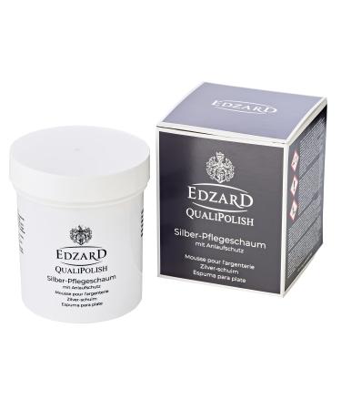 Edzard Qualipolish silver care foam (200 g) Cleaner for jewelry coins & cutlery made of brass silver & gold cleaning agent polish for care - silver pool for jewelry polish start -up protection 200 g (1 Pack)