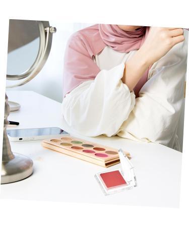 FOYTOKI 4pcs Transparent Square Mini Eyeshadow Box Empty Eyeshadow Case Empty Blusher Case Cosmetic Palettes Lip Balm Case Small Makeup Palettes Empty Highlighter Case Small Cosmetic Pans - Buy Online on GoSupps.com