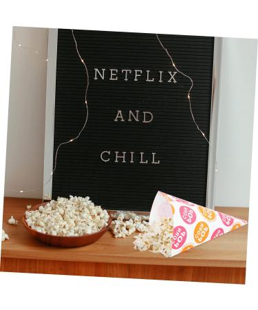 MAGICLULU 50pcs Popcorn Bag Christmas Gift Bags Mini Popcorn Boxes Treat Bags Food Packaging Bags For Clear Goody Bag Party Gift Bags Cardboard Popcorn Boxes Biscuit Cone Paper Child - Buy Online on GoSupps.com