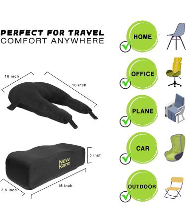 BBL Pillow Set for Brazilian Butt Lift Recovery | Post BBL Surgery Supplies and Back Support Cushion - Buy Online on GoSupps.com
