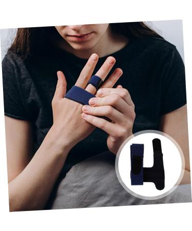 FRCOLOR Hand Splint Support | Middle Finger Brace & Thumb Stabilizer for Broken Fingers - Metal Board Fixed Sleeve for Bowling - Buy Online on GoSupps.com