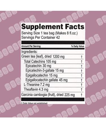 Hyleys Garcinia Cambogia Green Tea with Acai Berry - 25 Tea Bags (1.32 oz) | Boost Metabolism & Weight Loss - Buy Online on GoSupps.com