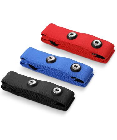 COOSPO Replacement Breast Belt for Heart Rate Monitors - Compatible with Wahoo Polar Garmin & More - Soft & Comfortable Strap - Buy Online on GoSupps.com