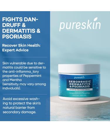 pureskin Calming Cream + Tea Tree Sulfur Soap 2-Pack Bundle 2-Piece Set for Oily Flaky or Blemish-Prone Skin - Buy Online on GoSupps.com