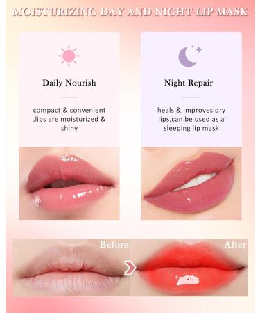 Brown Lip Butter Balm Vanilla Beige Hydrating Tint Butter Lip Gloss Sheer Lipgloss Lip Care Moisturizer Soothing Lip Treatment Makeup Non-Sticky Jelly Glow Reviver Fat Lip Oil Christmas Gift for Women-02 02# - Buy Online on GoSupps.com