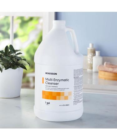 Buy McKesson Multi-Enzymatic Cleanser for Surgical Instruments - Eucalyptus Spearmint Scent 1 gal - International Shipping Available - Buy Online on GoSupps.com