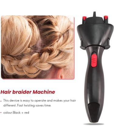 Papiivan Electric Hair Braider Automatic Twist Braider Knitting Device Hair Braider Machine Braiding Hairstyle Hair Styling Tool - Buy Online on GoSupps.com