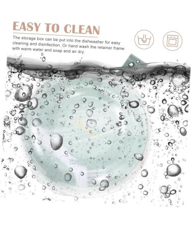 Lurrose 2-Pack Storage Box for Prostheses | Orthodontic Retainer & Cleaning Case | Dustproof TPU Travel Case - Buy Online on GoSupps.com