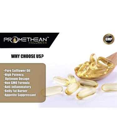 Vegan CLA Pro 2000mg - Premium Safflower Oil Conjugated Linoleic Acid for Belly Fat Burner - 120 Softgels for Weight Loss - High Potency for Men & Women - Buy Online on GoSupps.com