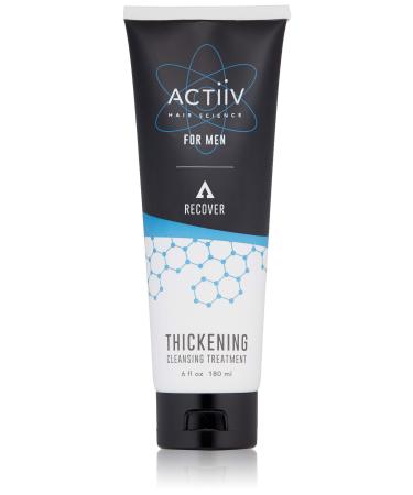 ACTIIV Recover Thickening Cleansing Hair Loss Shampoo Treatment for Men 6 Fl Oz (Pack of 1)