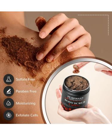 Coconut Oil Moisturizing Cream & Arabica Coffee Scrub Set Nourishing Coconut Face Cream & Body Exfoliator 2-Piece Skin Care Combo for Smooth Soft Skin - Buy Online on GoSupps.com