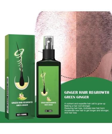 13 ginger hair growth serum hair density nourishment spray with ginger anti hair loss nourishing ginger spray for all hair types hair serum treatment - Buy Online on GoSupps.com