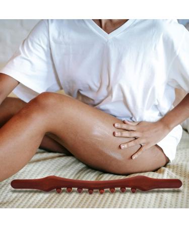 DRESSOOS Wooden Body Massager | Back Roller & Fascia Roller | Travel Massage Solution for Pain Relief - Buy Online on GoSupps.com