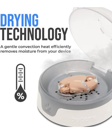 Dry Dome by Dry & Store: Compact Hearing Aid Dehumidifier & Dryer - Buy Online on GoSupps.com