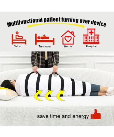 Hemiplegia Patients Transfer Belt Patient Lifting Sling for Aids Disabeld and Elderly Non-Slip Lifting Pad for Assistance with Handles Handling Belt for Home Hospital 110 62cm Load-100kg - Buy Online on GoSupps.com