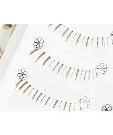 Natural Brown Lower Lashes - Lightweight Bottom Eyelashes (10 Pairs) - Perfect for Every Occasion - Buy Online on GoSupps.com