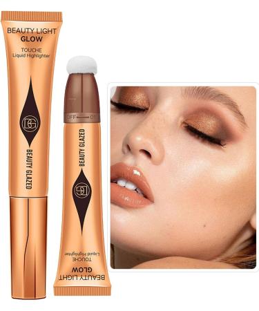 Highlighter Stick | Lasting Face Contouring Highlighter Blusher Stick - Brighten Makeup for Face Attached Easy to Blend Smooth Natural Matte Finish Frifer Highlighter 2# - Buy Online on GoSupps.com