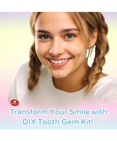 DIY Tooth Gem Kit Sparkling Crystals Tooth Gem Kit DIY Crystals Jewelry Kit Teeth Gems Kit Professional Fashionable Tooth Gems Kit for Teeth Teeth Jewelry Starter Kit (C) - Buy Online on GoSupps.com