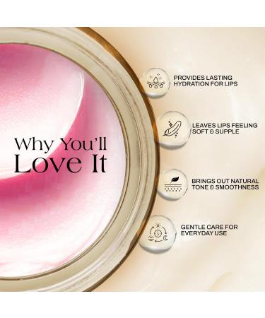 Ashpveda Ayurvedic Rose Petal Lip Balm For Dry & Chapped Lips With Kokum Fruit Rose Flowers and Almond Oil | Lip UV Protection & Nourishment | Lip Balm with SPF for Soft Pink Lips - Buy Online on GoSupps.com