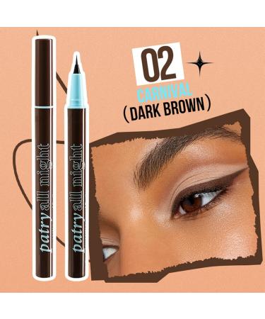  G n rique Waterproof Liquid Eyeliner | Set of 4 Precision-Tipped Liquid Eyeliner Pencils | Smudge-Proof Eyeliner Long-Lasting Waterproof Eye Makeup - Buy Online on GoSupps.com