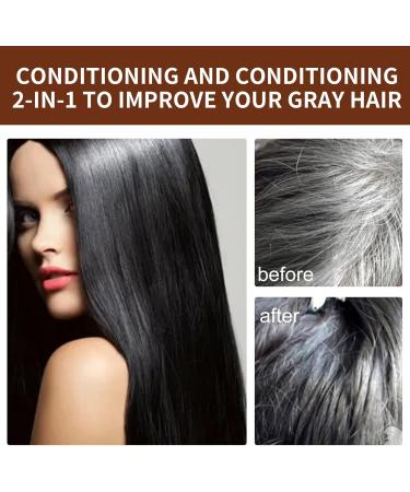 organic gray reverse shampoo natural organic conditioner soap hair coloring shampoo Polygonum Multiflorum shampoo soli shampoo(1/3/5pcs) - Buy Online on GoSupps.com