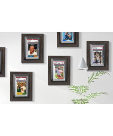 Tutata Walnut PSA Graded Card Display Frame - Sport Card Display Case - Buy Online on GoSupps.com
