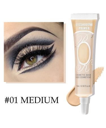 Boobeen Eyeshadow Primer - Waterproof Eye Shadow Makeup Base for Vibrant and Long-Lasting Color - Buy Online on GoSupps.com