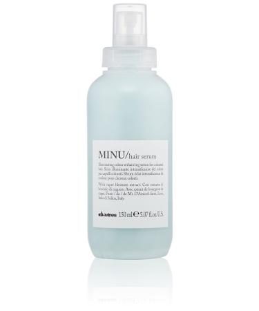 Davines Essential Haircare MINU Hair Serum, Leave-In Color Protection for All Hair Types, 150ml/5.07oz