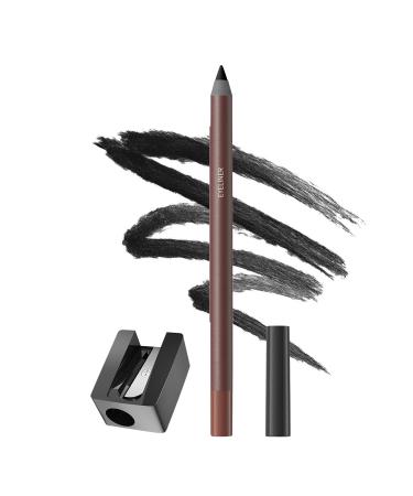 Eyeliner - Smudge-proof gel eyeliner with sharpener - Long-lasting smudge-proof smoothing line for everyday makeup for women