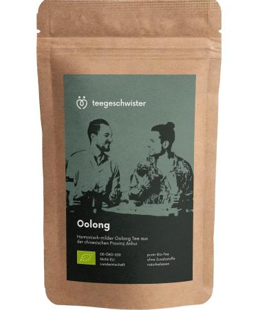 teegeschwister | ORGANIC Oolong Anhui | mild oolong tea made from loose semi-fermented tea leaves | 100g