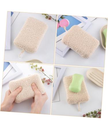 Zerodeko 2pcs Moisturizing Loofah Bath Balls - Exfoliating Sponge for Kids & Adults - Ideal Shower Pouf & Back Scrubber - Beige 1 Count - Buy Online on GoSupps.com