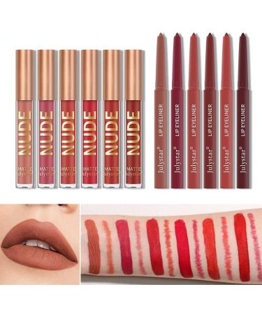  G n rique INTEROOKIE Mist Face Mouth Red Lip Line Christmas Color Makeup will not fade or stick to lip glaze cup matte lip color (04#) - Buy Online on GoSupps.com