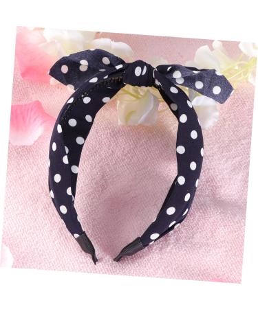 MAGICLULU Women Hair Hoop Bowknot Hair Band Hair Accessories Black and White Stripes Head Headband Women's Korean Version - Buy Online on GoSupps.com