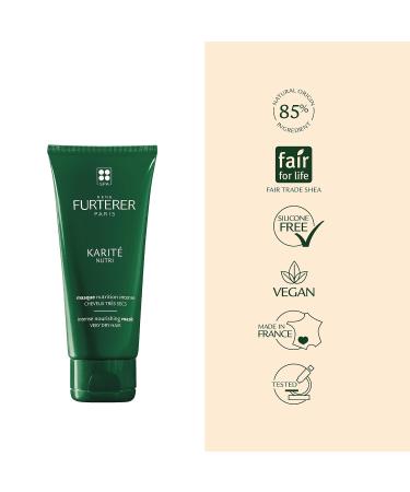 Ren Furterer - KARITE NUTRI - Intense Nourishing Mask With Shea Butter - Very Dry Damaged Hair Shea Oil - 100ml - Buy Online on GoSupps.com