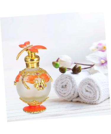 Beaupretty 3pcs Decorative Dragonfly Refillable Perfume Bottles - Travel-Friendly Arab Design Colored Stone 8x4x4cm - Fancy Makeup & Empty Bottles - Buy Online on GoSupps.com