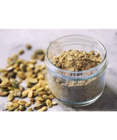 Organic Toasted Pumpkin Seeds Protein Powder - 3lbs | 60% Protein | Non-GMO & Pure | Plant Based Vegan | Kosher | Ideal for Baking, Drinks & Smoothies | Bulk Pack - 1 unit - Buy Online on GoSupps.com