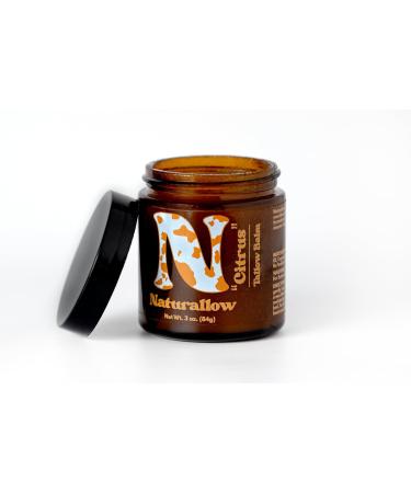 Shop Tallow Skin Care Balm - Grass-Fed Moisturizer for Dry Skin | Grapefruit & Lemon Scent | 4oz Multi-Purpose Balm - Buy Online on GoSupps.com